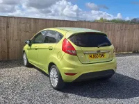 Used Ford Fiesta Titanium 2010 Green Hatchback