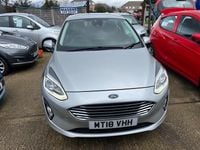 Used Ford Fiesta Zetec 2018 Silver Hatchback