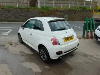 Used Fiat 500 S 69 HP (50 kW) 2014 White Hatchback