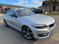 Used BMW 220 Sport Line 2016 Silver Coupe