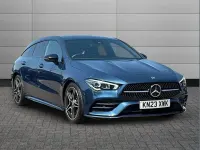 Used Mercedes CLA200 Executive 163 HP (119 kW) 2023 Blue Estate