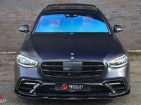 Used Mercedes S500L AMG line 500 HP (367 kW) 2022 Blue Sedan