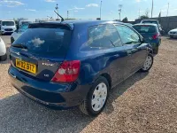 Used Honda Civic S 2002 Blue Hatchback