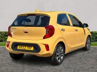 Used Kia Picanto 2023 Yellow Hatchback