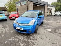 Begagnad Nissan Note Acenta 2007 Blå Halvkombi