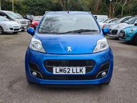 Used Peugeot 107 Active 68 HP (50 kW) 2012 Blue Hatchback