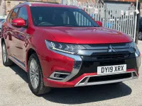 Used Mitsubishi Outlander P-HEV 2019 Red Estate