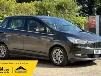 Used Ford Grand C-Max Zetec 125 HP (91 kW) 2018 Grey MPV