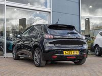 Used Peugeot e-208 Allure 98 kW (134 HP) 2020 Black Hatchback