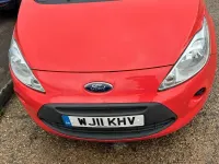 Used Ford Ka Studio 69 HP (50 kW) 2011 Red Hatchback