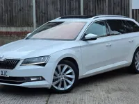 Second-hand Skoda Superb LAURIN & KLEMENT 220 CP (161 kW) 2015 Alb Break