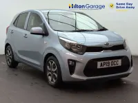 Used Kia Picanto 66 HP (48 kW) 2019 Blue Hatchback