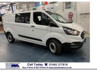 Used Ford Transit Custom 130 HP (95 kW) 2021 White Van