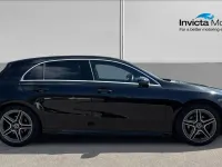 Used Mercedes A200 AMG line 163 HP (119 kW) 2019 Cosmos black metallic Hatchback