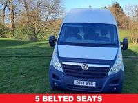 Used Vauxhall Movano 125 HP (91 kW) 2014 White MPV