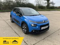 Used Citroën C3 Flair 98 HP (72 kW) 2017 Blue Hatchback