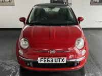 Used Fiat 500 Lounge 85 HP (62 kW) 2013 Red Cabriolet