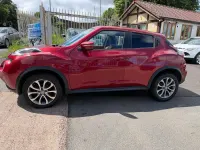 Used Nissan Juke Tekna 2017 Red SUV