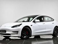 Used Tesla Model 3 Long Range AWD 366 kW (498 HP) 2021 White Sedan
