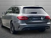 Used Mercedes C200 AMG line 195 HP (143 kW) 2021 Grey Estate