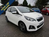 Used Peugeot 108 Collection 72 HP (52 kW) 2018 White Hatchback