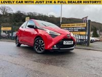 Used Toyota Aygo Trend 71 HP (52 kW) 2021 Red Hatchback