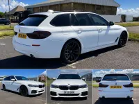 Used BMW 530 Comfort Edition 2020 White Estate
