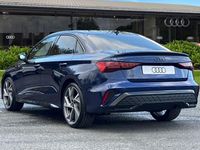 New Audi A3 Black Edition 2025 Blue Sedan