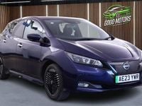 Used Nissan Leaf N-Connecta 110 kW (150 HP) 2023 Blue Hatchback