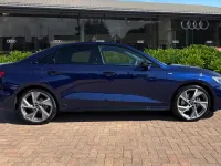 New Audi A3 Black Edition 2026 Blue Sedan