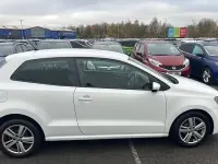 Used VW Polo Edition 90 HP (66 kW) 2017 White Hatchback