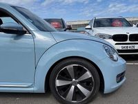 Used VW Beetle Design 110 HP (80 kW) 2015 Blue Hatchback