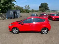 Used Ford Fiesta Zetec 2015 Red Hatchback