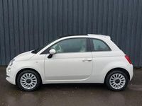 Używany Fiat 500 Lounge 69 KM (50 kW) 2017 Biały Hatchback