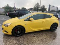 Used Vauxhall Astra GTC SRi 2012 Yellow Hatchback