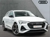 Used Audi e-tron Black Edition 230 kW (313 HP) 2021 White SUV