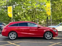 Used Mercedes CLA220 Shooting Brake 177 HP (130 kW) 2017 Red Estate