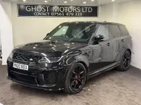 Used Land Rover Range Rover Sport SVR 2020 Black SUV