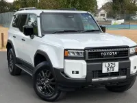 New Toyota Land Cruiser 2025 White/black