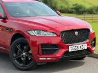 Used Jaguar F-Pace R-Sport 180 HP (132 kW) 2016 Red SUV