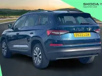 Used Skoda Kodiaq SE Drive 110 HP (80 kW) 2022 Petrol blue metallic SUV
