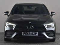Used Mercedes CLA200 AMG line 163 HP (119 kW) 2019 Black Coupe