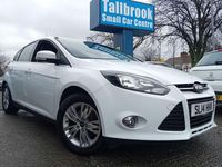 Used Ford Focus Titanium 2014 White Hatchback