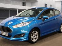Begagnad Ford Fiesta Zetec 2013 Blå Halvkombi