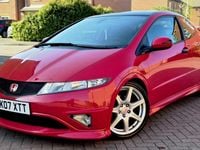 Begagnad Honda Civic Type R GT 2007 Röd Halvkombi