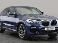 Used BMW X4 M Sport 265 HP (194 kW) 2019 Blue SUV