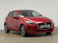 Begagnad Mazda 2 Inclusive 90 HK (66 kW) 2018 Röd Halvkombi