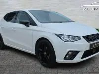 Used Seat Ibiza FR 95 HP (69 kW) 2018 White Hatchback