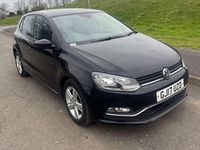 Used VW Polo Edition 90 HP (66 kW) 2017 Black Hatchback