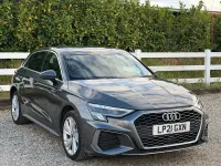 Used Audi A3 Sportback S-Line 2021 Grey Hatchback